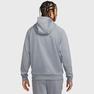 Nike Men's Dri-FIT UV Pullover Versatile Hoodie Cool Grey FZ0969-065 Size M